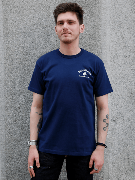 Samurai Jeans Heavy Weight T-Shirt – Navy (SMT26-101L)