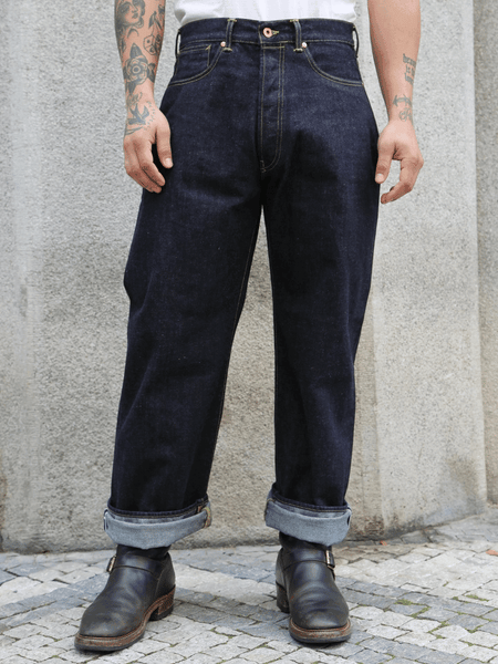 Indigofera Duke Selvedge 14,5 Oz Jeans – Rinsed Blue (45-21-00)