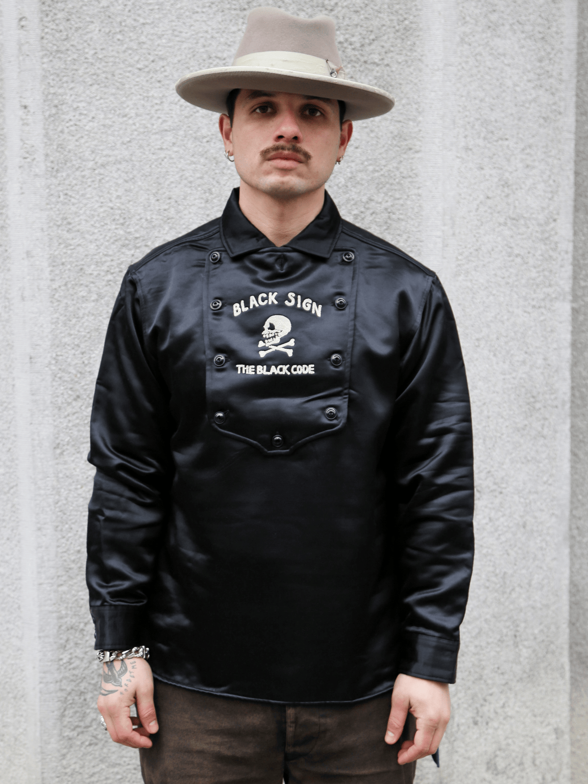 Black Sign BS Cavalry Independent Shirt – Shady Black (BSFL-25101)