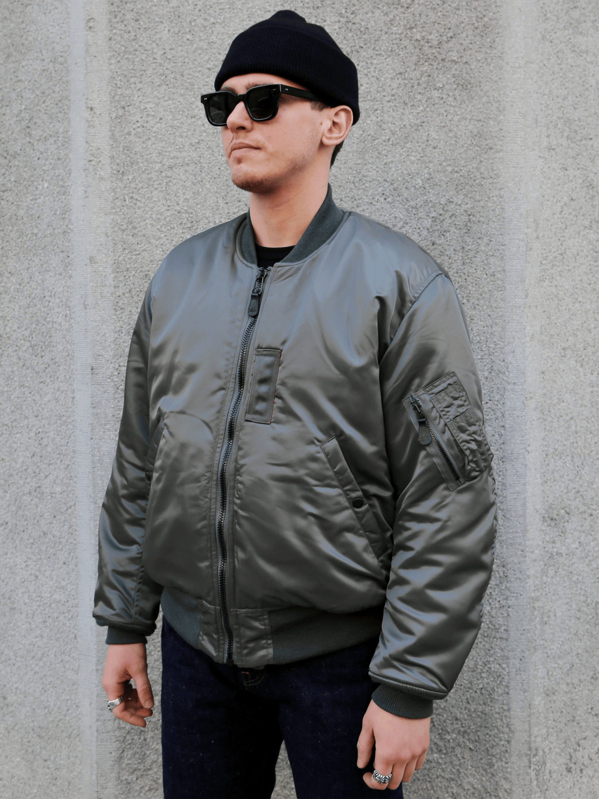 The Real McCOY's Type MA-1 Real McCoy MFG. Co. – Sage Green (MJ25112-154)