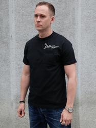 Buzz Ricksons S/S Pocket T-Shirt Jolly Rogers – Black (BR79711)