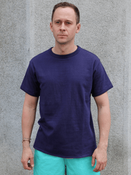The Real McCOY's U.S.N. Reversible T-Shirt – Navy/Yellow (MC26005-314)