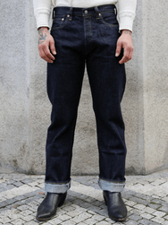Sugar Cane 14.25oz Denim 1947 Regular Straight – Indigo (SC41947A)