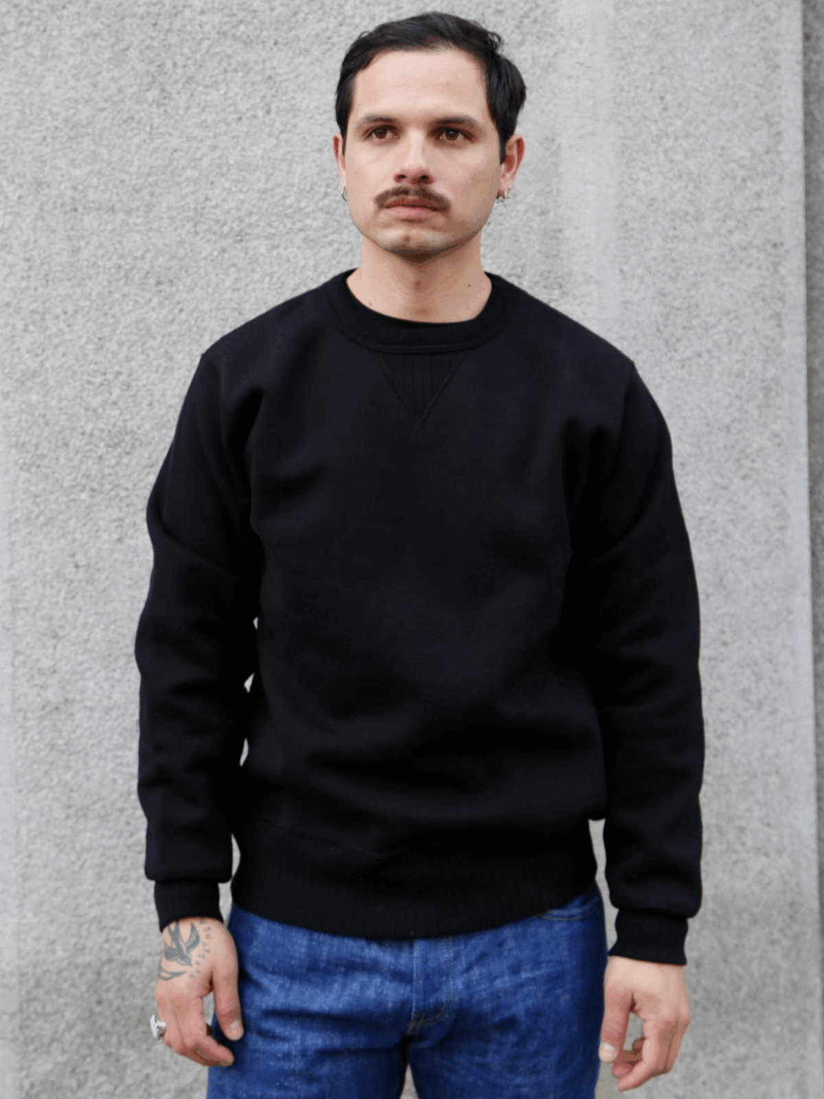 Whitesville Heavy Sweatshirt – Black (WV67728)