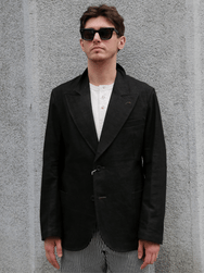Belafonte Peaked Lapel No Lining JK Doromole Canvas – Doro Brown (30-05)