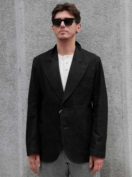Belafonte Peaked Lapel No Lining JK Doromole Canvas – Doro Brown (30-05)