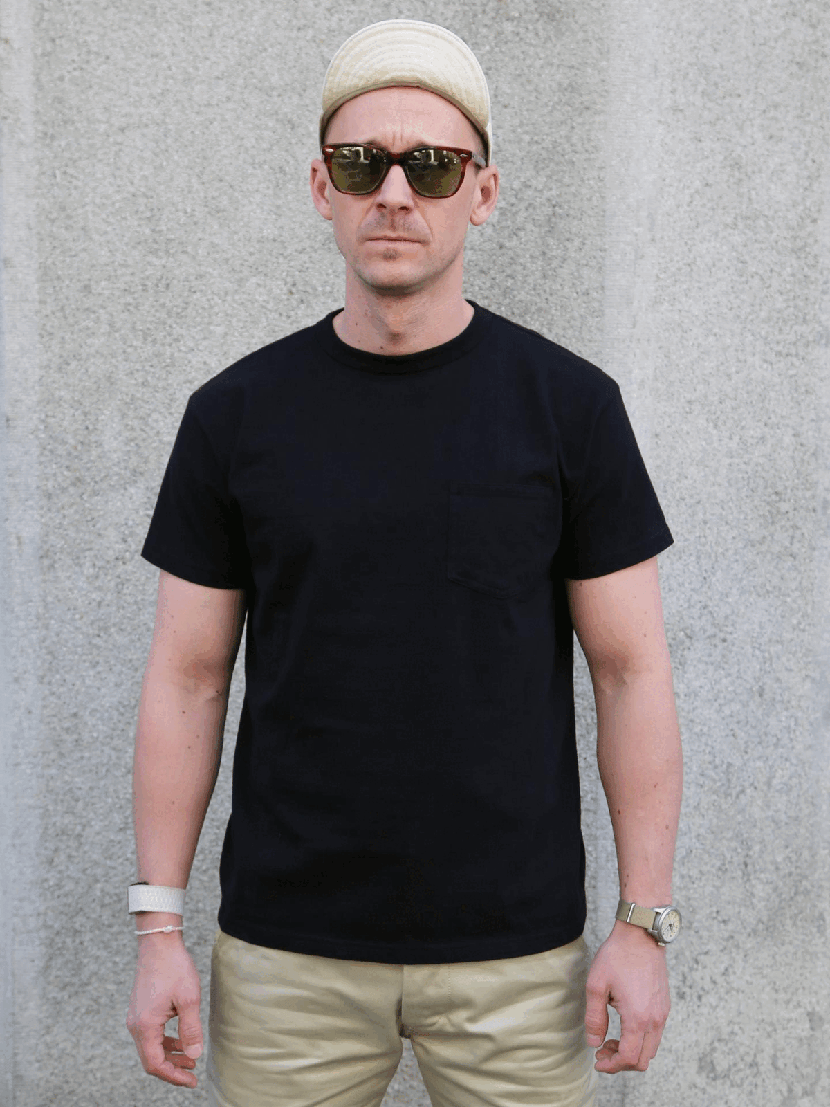 Samurai Jeans "Snake Slayer" Heavyweight T-Shirt – Black (SJST25-102L)