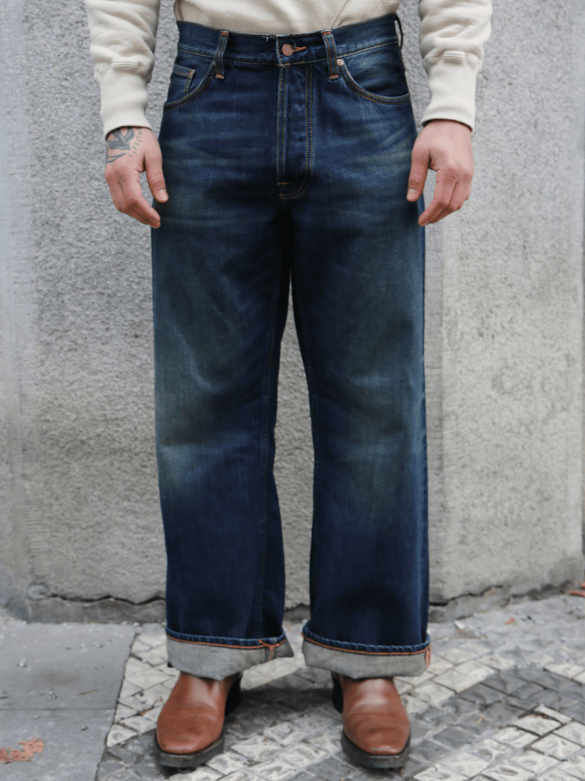 Nudie Jeans Loud Larry Dirt Wash – Indigo (114971)