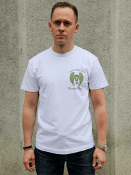 Buzz Ricksons S/S Military Tee BOMBER BARONS – White (BR79778)