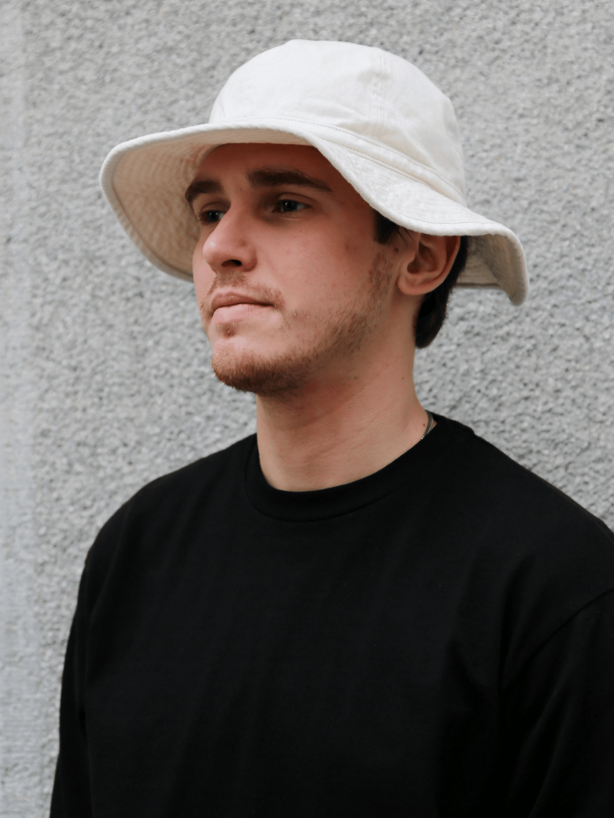 Indigofera 10oz ‘Haisy Mae’ Denim Bucket Hat – Ecru (1280-064-20)