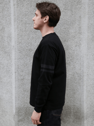 Momotaro Zimbabwe Cotton LS Tee – Black (MMTS6018)