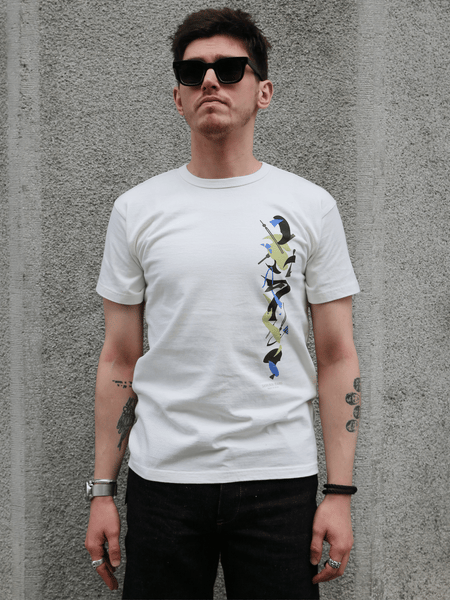 Samurai Jeans Heavy Weight T-Shirt – White (SJST26-103L)