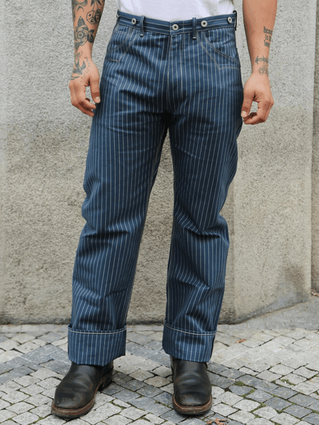 Blue Blanket Striped Pants (IJ2 IT127)
