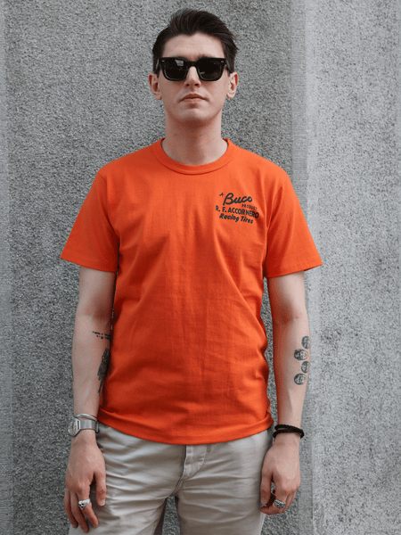 The Real McCOY's Buco Tee / R.F. Accornero – Orange (BC26007-070)
