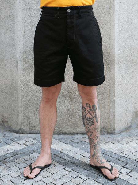 Buzz Rickson's 1945 Chino Shorts – Black (BR52381A)