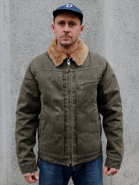 Freenote Cloth RJ-2 Waxed Canvas 20ounce Jacket – Tobacco (M0004320-20TOB)