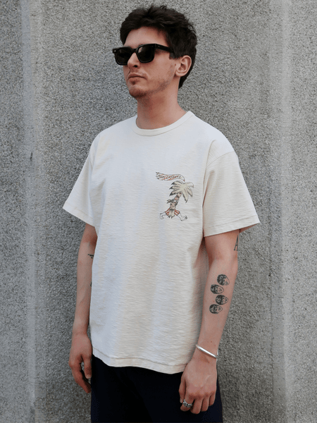 Fleurs de Bagne Tricot La Chiourme “Adieu Cayenne” – Natural (A-07848)