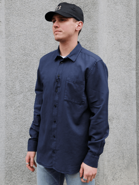 Hansen Garments HENNING Casual Classic Shirt – Eggplant (31-10-8)