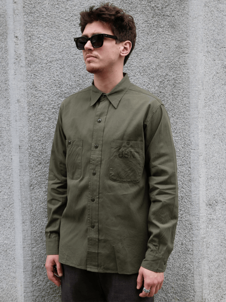 Buzz Rickson's Utility Shirt N-3 “Contract NTsx-83000” – Olive (BR29659)