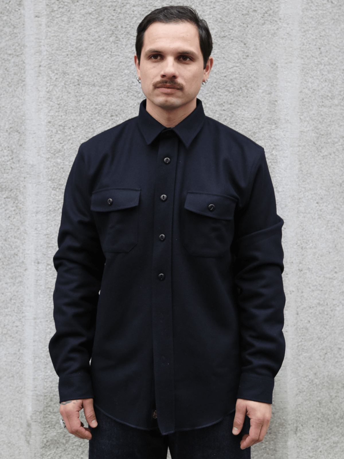 Indigofera Iconic Shirt – Navy (6338-684-47)