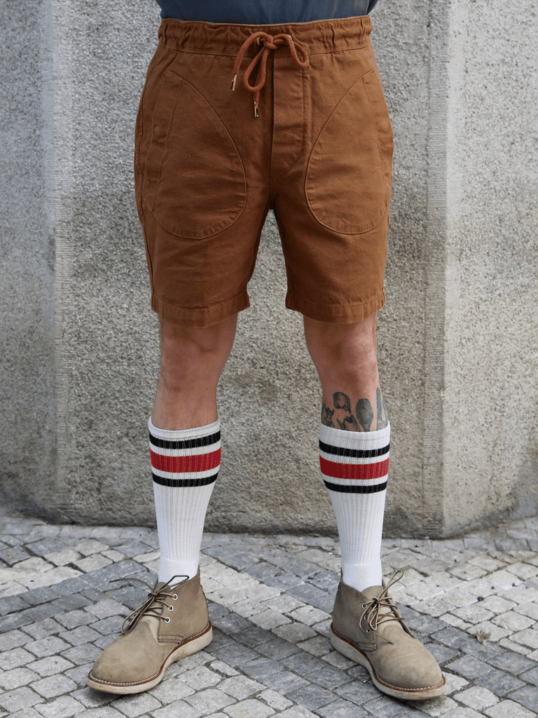 Freenote Cloth Deck Shorts – Rust (M0006002-RST) | denimheads.cz