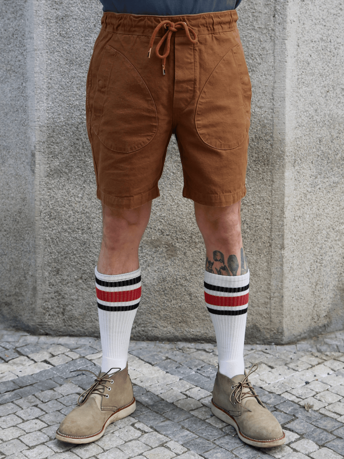 Freenote Cloth Deck Shorts – Rust (M0006002-RST)