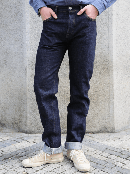 Omoto Denim 13.5oz Straight fit jeans – Indigo (0415)