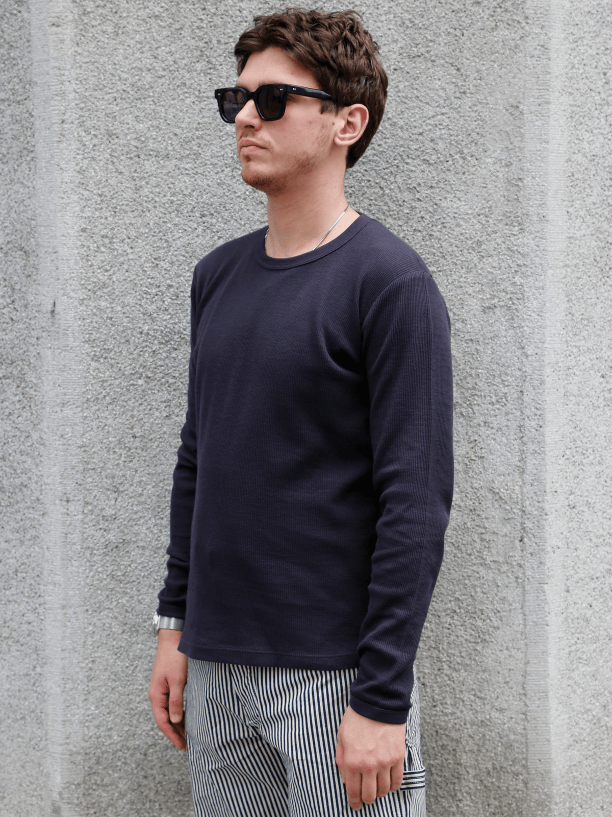 Hermansson Folktrikå Long Sleeve – Graphit (003)