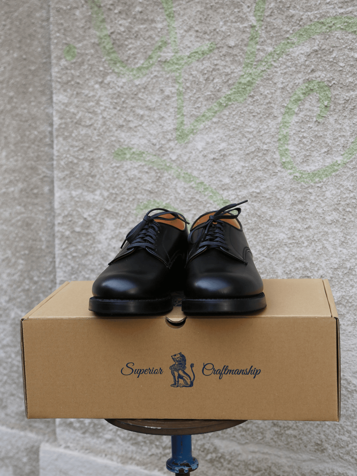 John Lofgren USN Low Quarter Shoes – Black (LK-029)