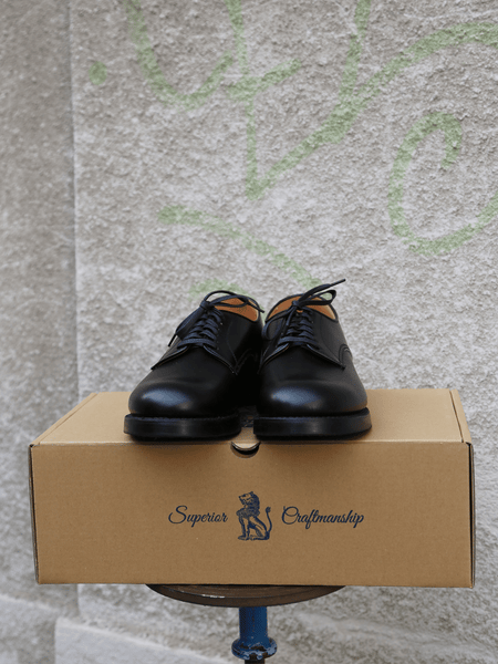 John Lofgren USN Low Quarter Shoes – Black (LK-029)