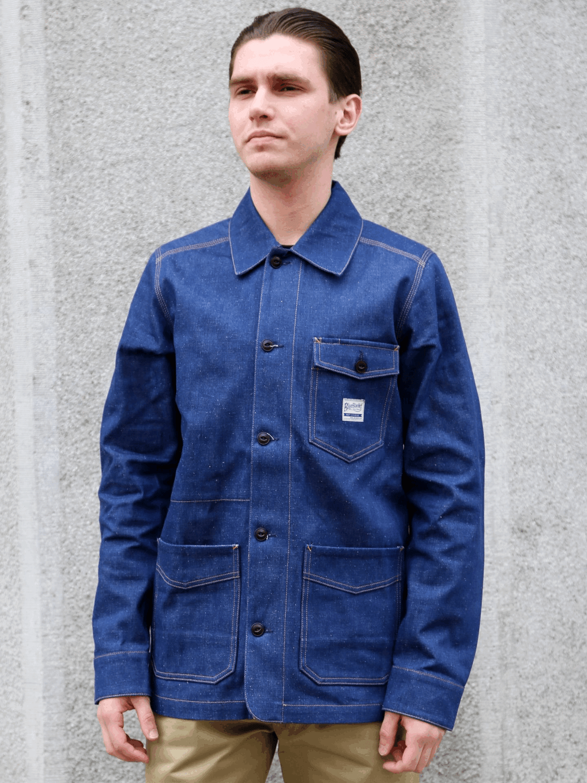 Blue Blanket Chore Jacket – Indigo (J25 TR81)