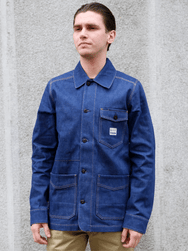 Blue Blanket Chore Jacket – Indigo (J25 TR81)