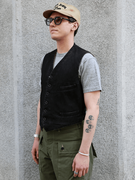 Belafonte Service Vest Doromole Canvas – Doro Brown (26-15)