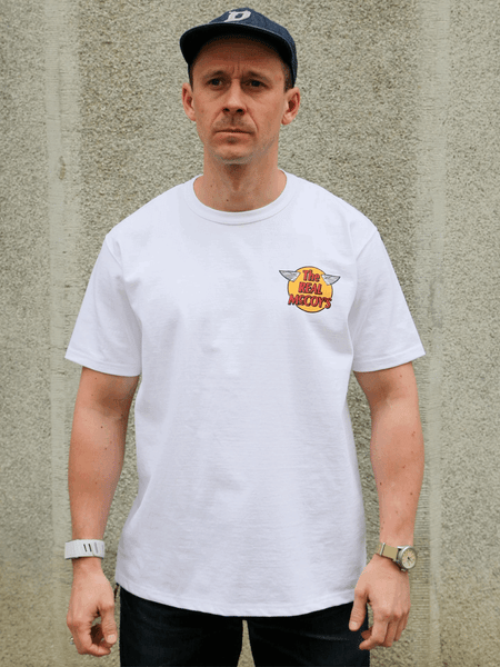 The Real McCOY's The RMC Logo Tee S/S – White (MC24004)