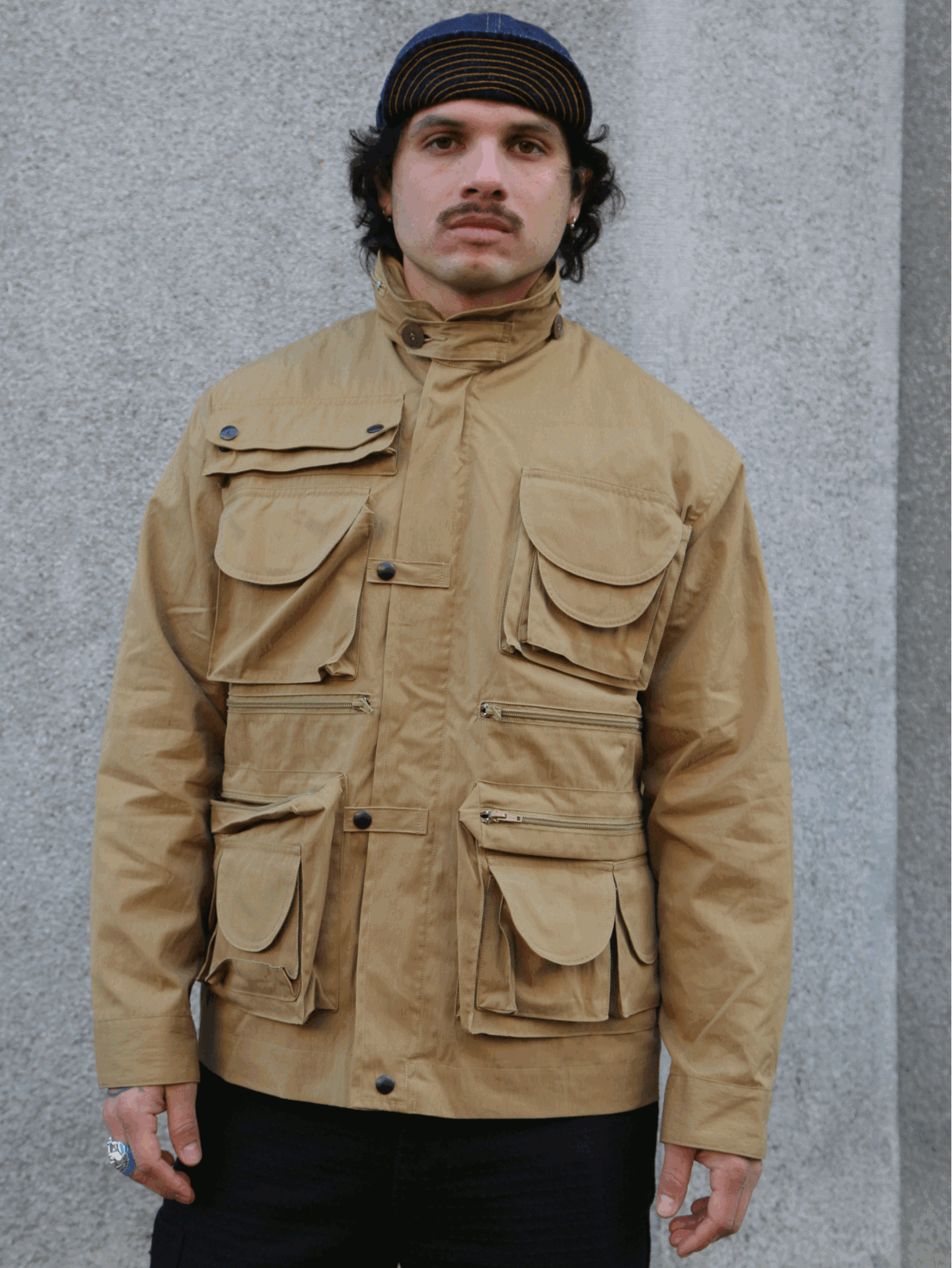The Real McCoy's Photographer Utility Jacket – Beige (MJ24009 The Real McCoy's Photographer Utility Jacket – Beige (MJ24009
