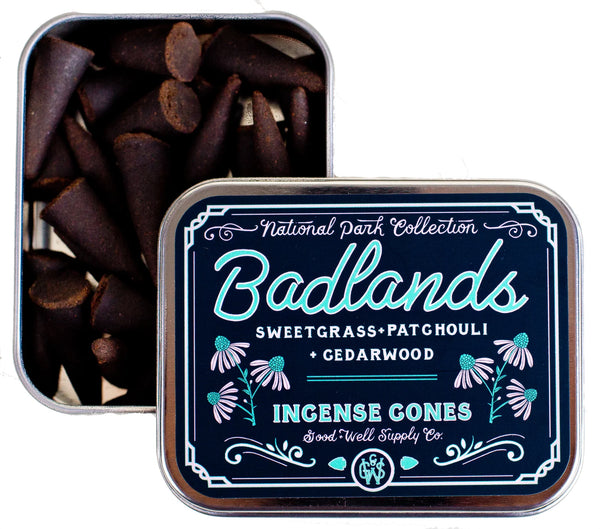 Good & Well Supply Co Badlands National Park Incense