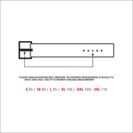 Krysl Goods Handmade Belt Vz.30-RB/Black