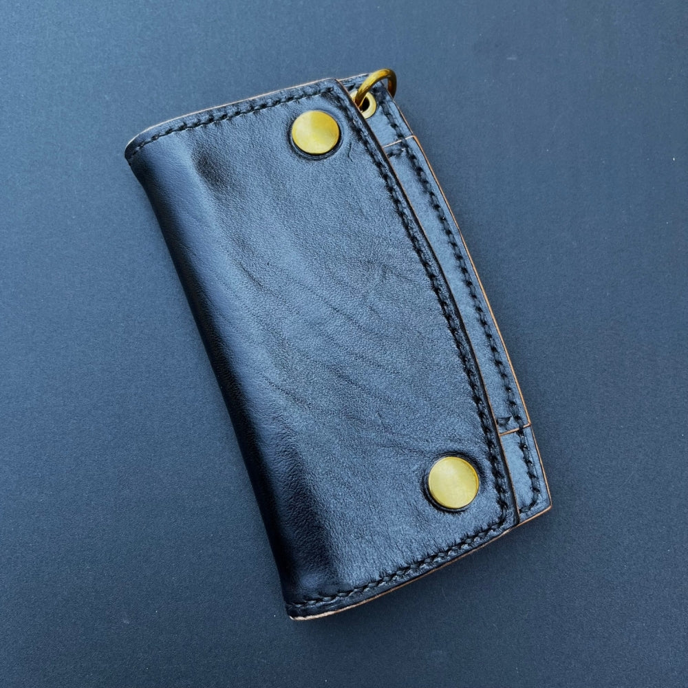 Krysl Goods Handmade Large Trucker Wallet VZ.59 Black