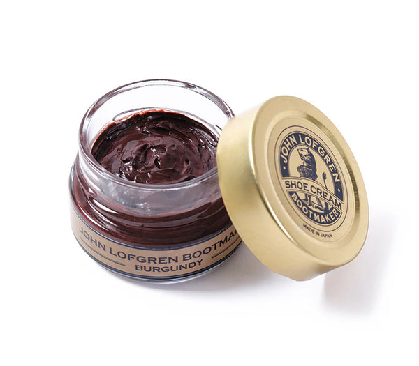 John Lofgren JLB Leather Cream – Burgundy (LA-010)