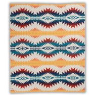 Pendleton Jacquard Napped Blanket Robe – Sunset Pass (XC333 52453