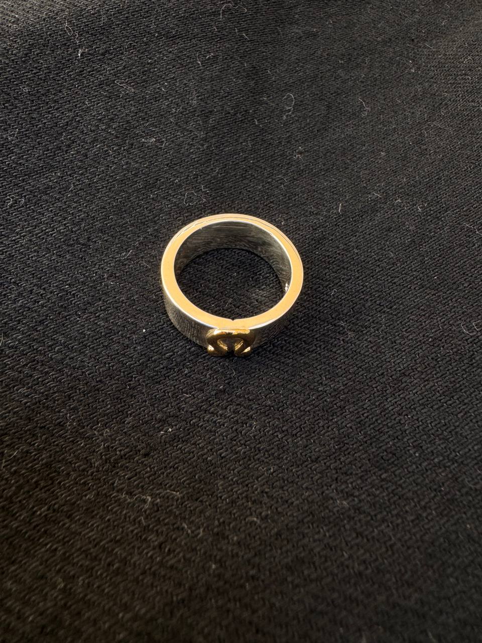 First Arrow's K18 Horseshoe 8mm Plain Ring – (R-297)