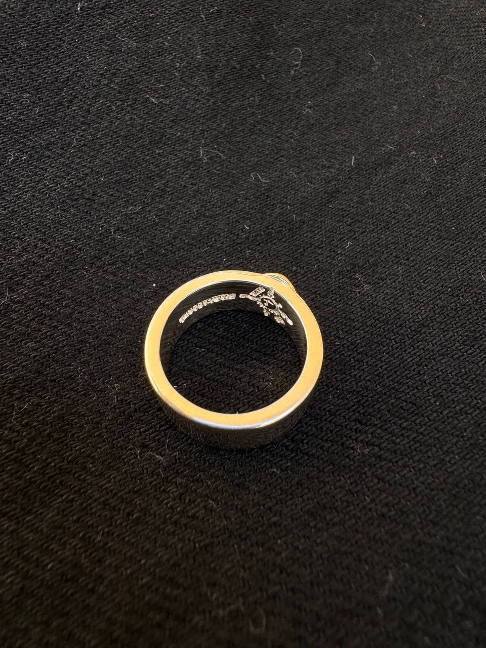 First Arrow's K18 Horseshoe 8mm Plain Ring – (R-297)