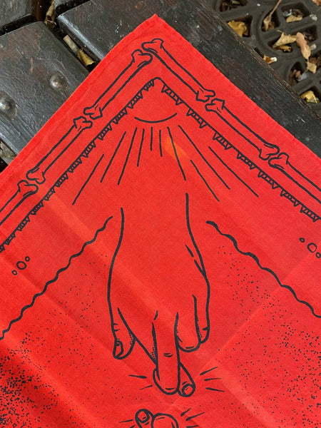 Nudie Jeans – Ingrid Bandana Double Cross Red (181147)