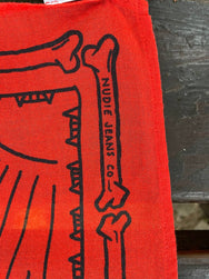 Nudie Jeans – Ingrid Bandana Double Cross Red (181147)