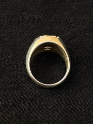 First Arrow's Indian Flower Stamp Pad Ring – (R-216)