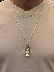 First Arrow's Eagle with K18 Pendant – (P-092)