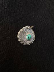 First Arrow's Noel Metal with Turquoise Pendant – (P-692)
