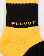 BUCO Striped Action Socks – Yellow/Black – BA23105 (306)