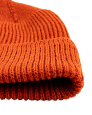 The Real McCoy's Civilian Wool Watch Cap - Orange (MA23104)