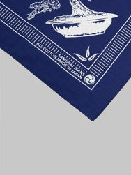 Samurai Jeans Bonsai Bandana Navy
